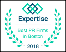 2018 Expertise Best PR Firm in Boston logo